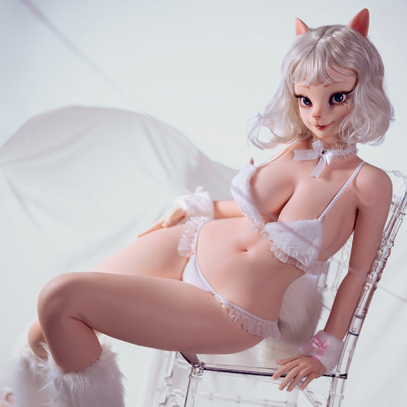 【 Silicone Body +Silicone Head  164Cm】The Destiny Love Between Humans And Cats That Cross Species