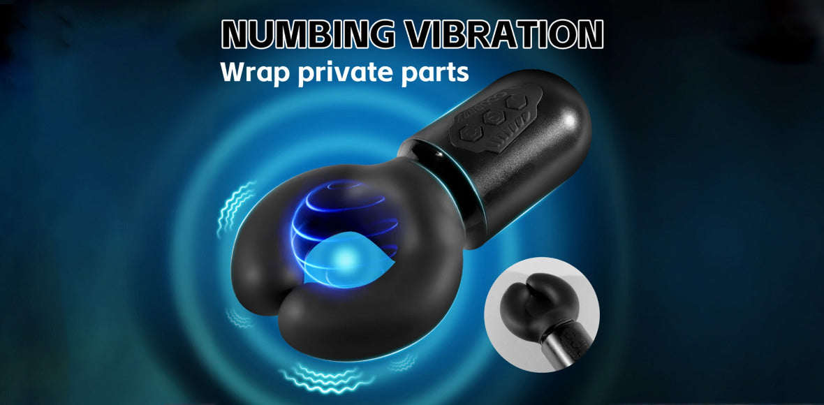 Men's Desensitization Trainer With Automatic Massage Clamp – Electric Glans Sensitivity Exerciser