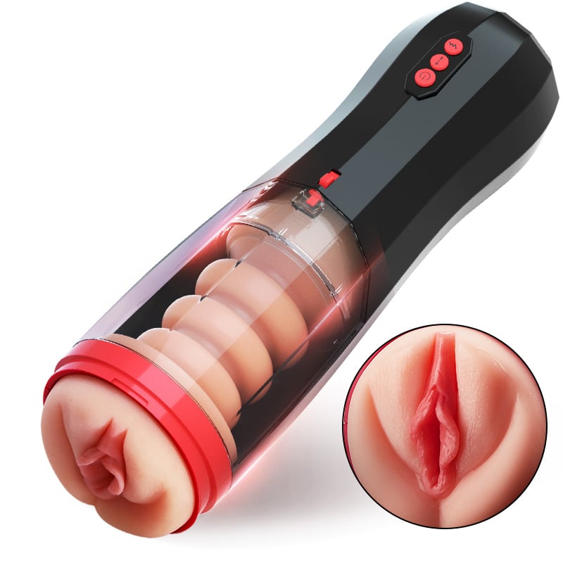 【30% Off】Roka - Lifelike Automatic 5 Thrusting 10 Vibrating Vocable Masturbator
