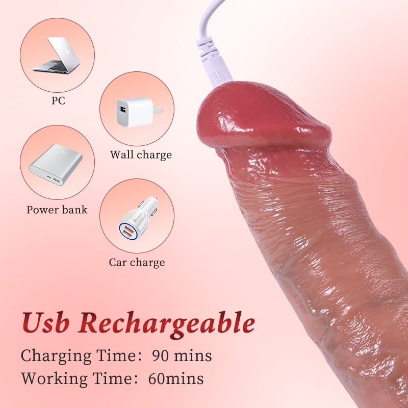 10 Vibrating Remote Control  Penis Sleeve Vibrator With Cock Rings