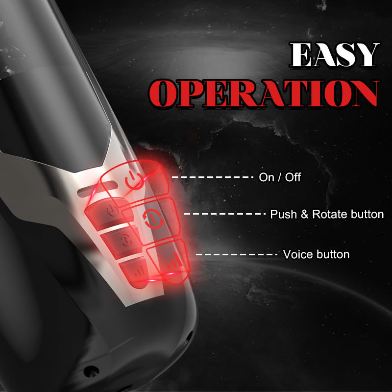 Warriors Series 8 Thrusting Rotating Swirling Automatic Masturbator