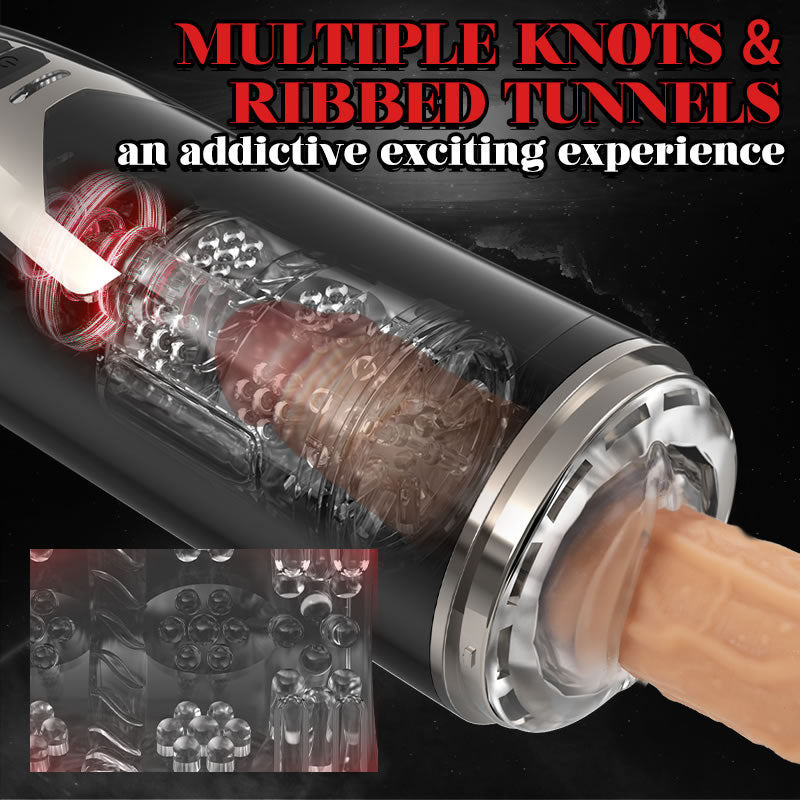 Warriors Series 8 Thrusting Rotating Swirling Automatic Masturbator