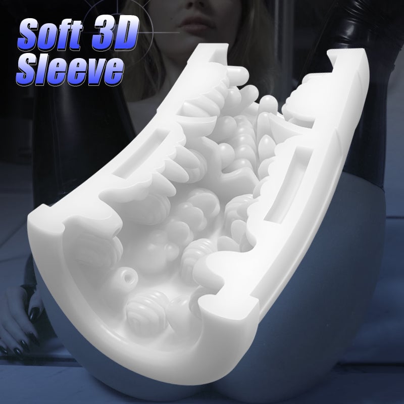 William - Through-Hole Vibrating Stroking Male Masturbator Sex Toys For Men