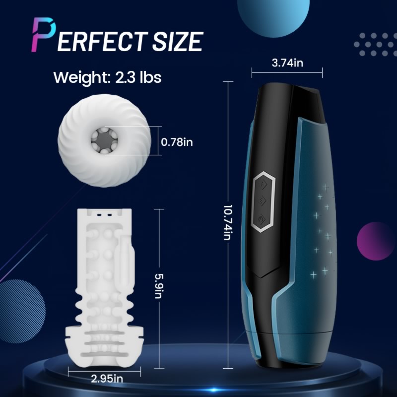 Starlight 5 Thrusting & Vibrating Oral Sex Male Masturbator