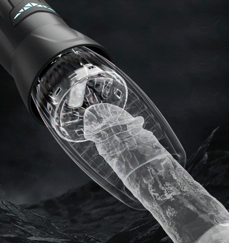 Breathwhirl Thrusting Rotating Vibration Male Stroker Masturbator Adult Toy