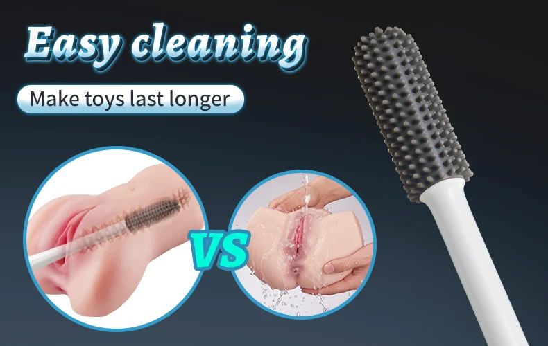 Silicone Cleaning Brush Sex Toy Cleaner