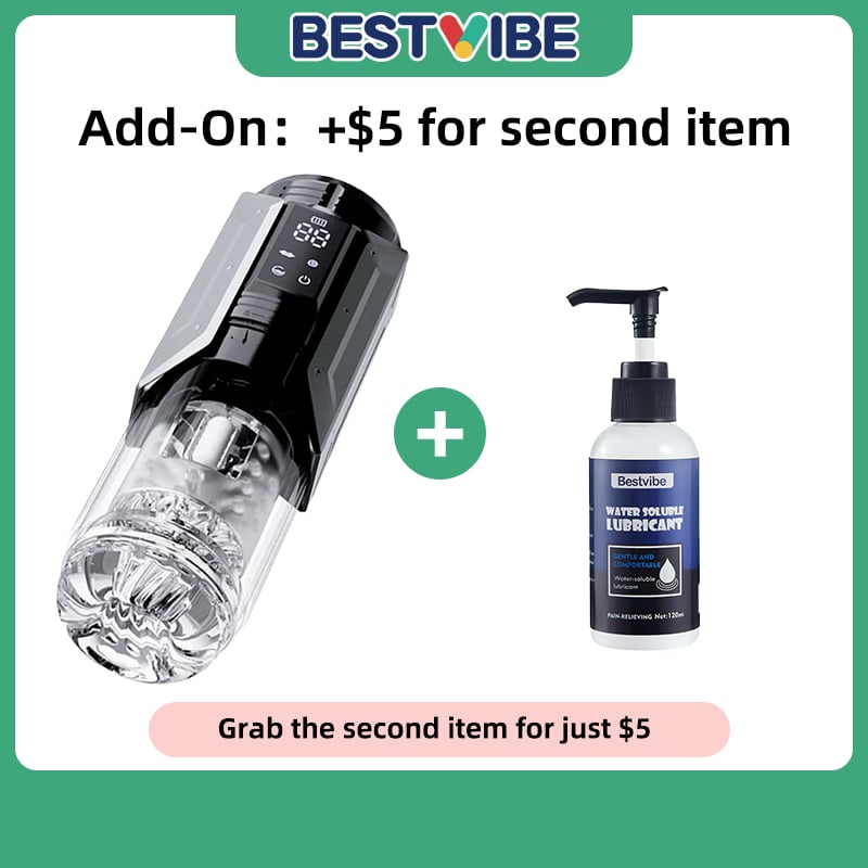 【Advanced Edition】Queen Kendal 7 Vacuum Sucking for Oral Sex LCD Display Masturbator male sex toys