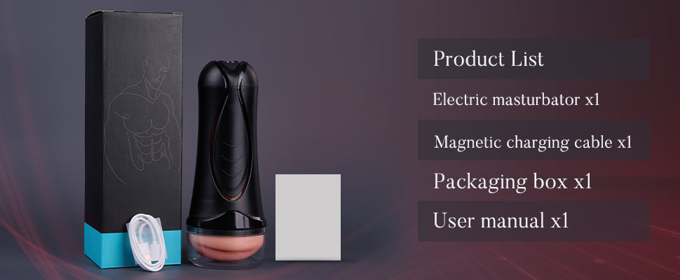 【6.5 IN Depth】Pressure Palm 10 Vibrations Realistic Labia Vaginal Pressure IPX7 Waterproof Electric Masturbator Pocket P