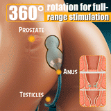 360° Precision Rotating Butt Plugs Prostate Massager
