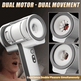 【Beginner’s Choice】PLAYER ONE Automatic 5 Telescopic Rotation 7 Vibrations to Voyeurism male sex toys
