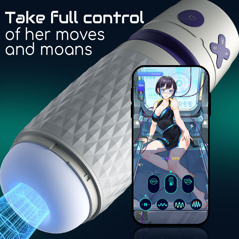 [Partner Play] StormJack 3 Suction 4 Vibration APP Control Masturbator Best Male Masturbator