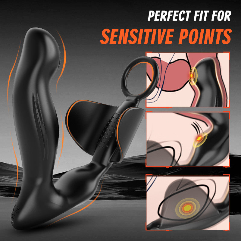 Elysium - 10 Vibrating 42°C Heating Prostate & Perineal Massager