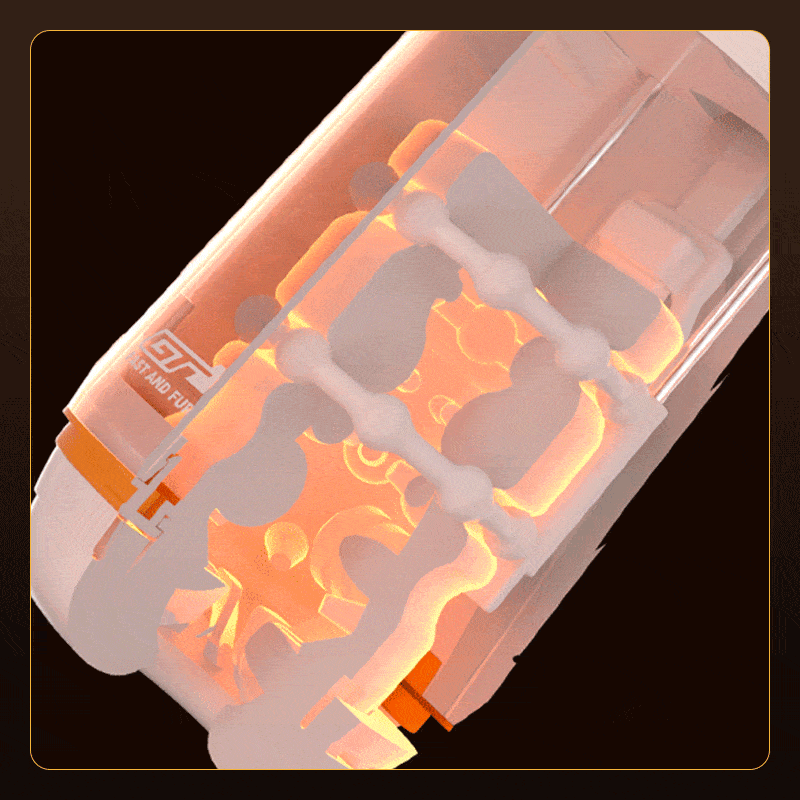 Vulcan Pulse 9 Thrusting 9 Vibration Masturbator Cup