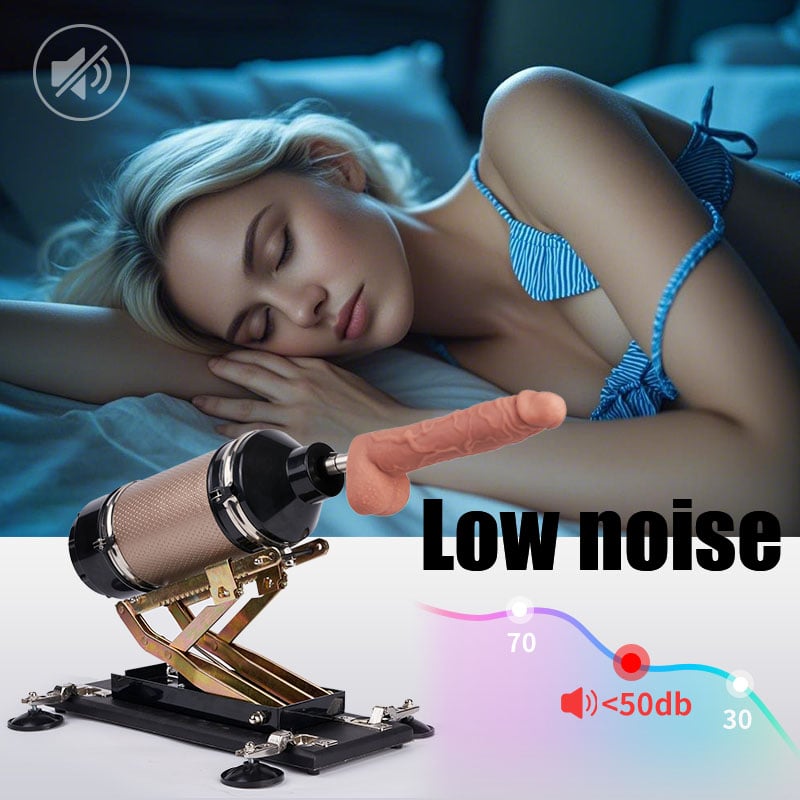 Sex Machine with 7 Attachments Dildos & Masturbator Cup 80° Adjustable Climax Engine