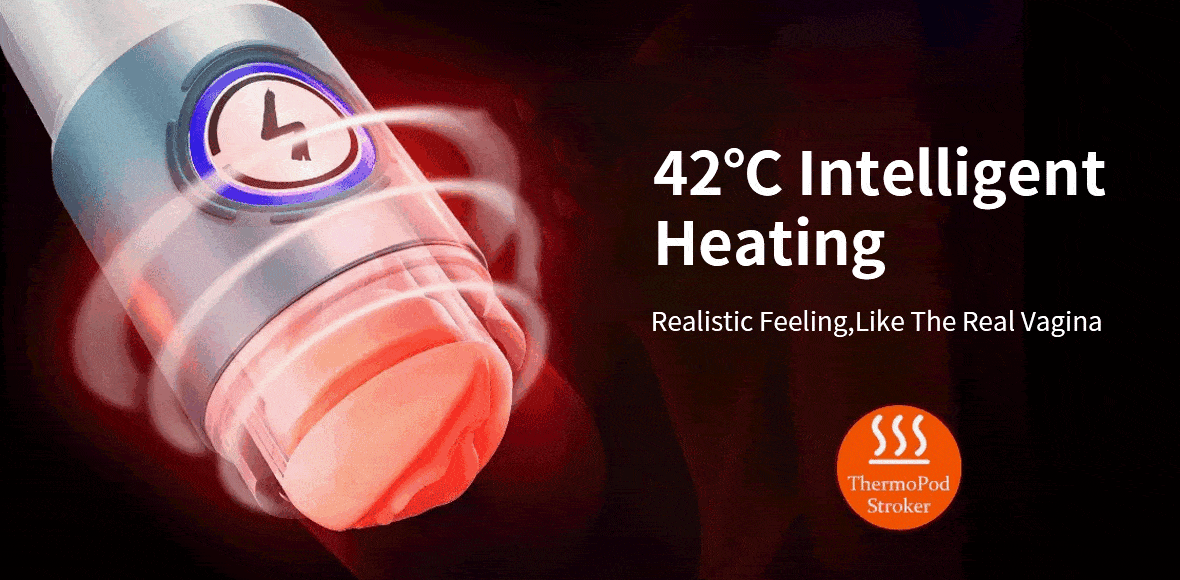 【Immersive Mode】Leten ThundercoreX 6 Thrusting Infrared Heated Realistic Vaginal Masturbator