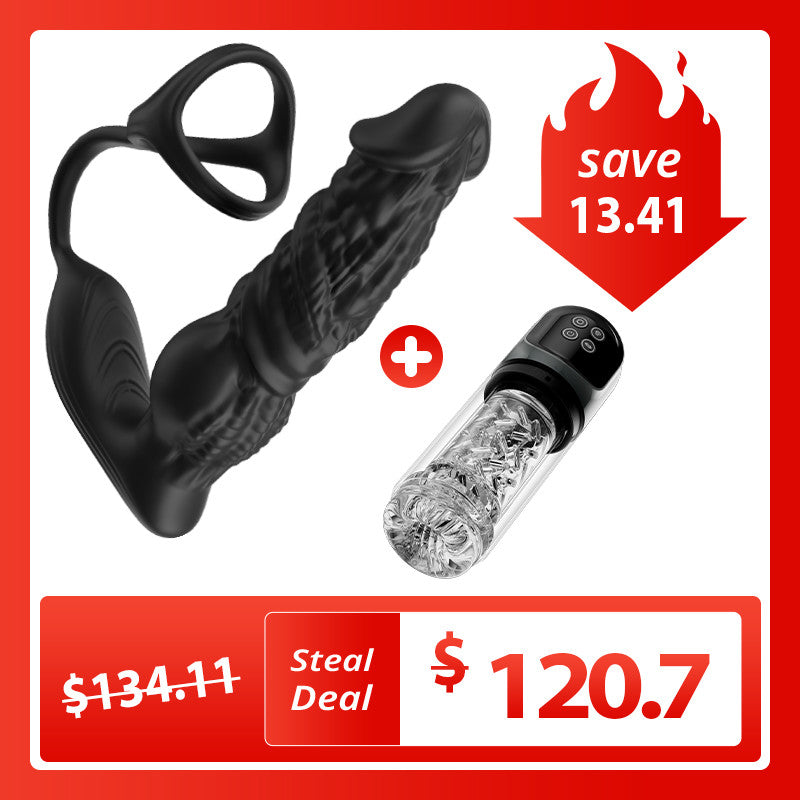 【Strong Strike】Upgrade APP Fast Thrusting 6-in-1 Prostate Massager with Remote Control