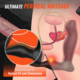 Elysium - 10 Vibrating 42°C Heating Prostate & Perineal Massager