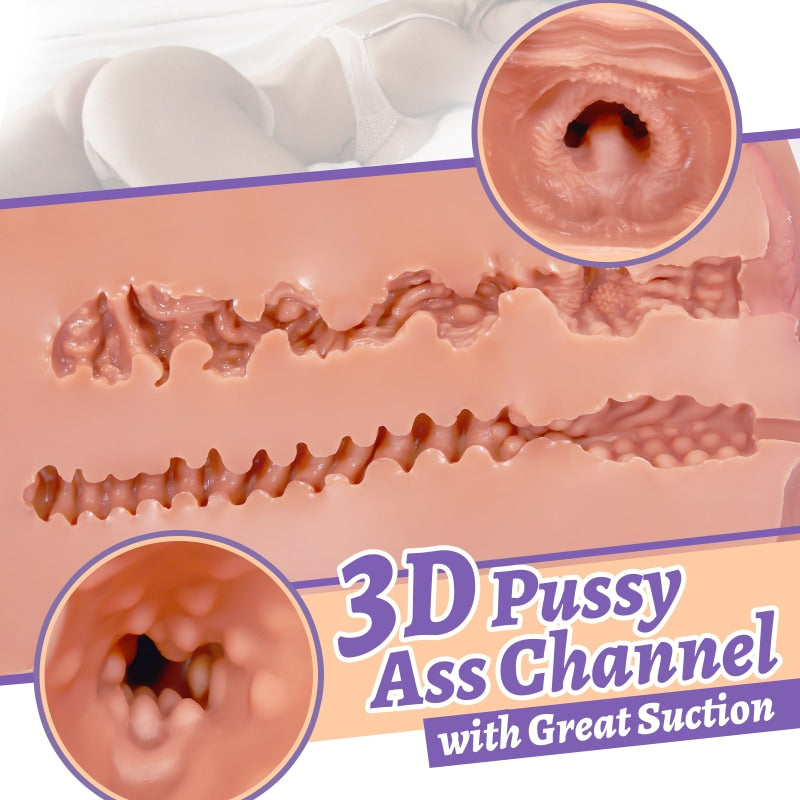 Indie Lifelike Butt 10.7 LBS Torso Sex Doll Male Masturbator