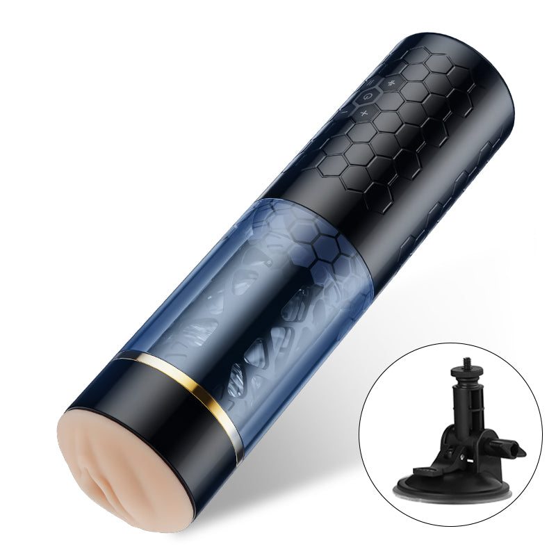 STORM CUP 10 Thrusting Spinning Sex Toys for Men Masturbator