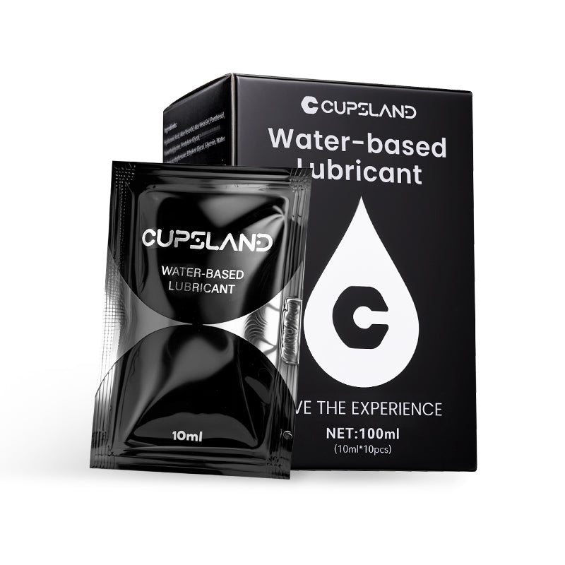 Portable 10-Piece 10x10ml Water-based Lubricant Sachet Box