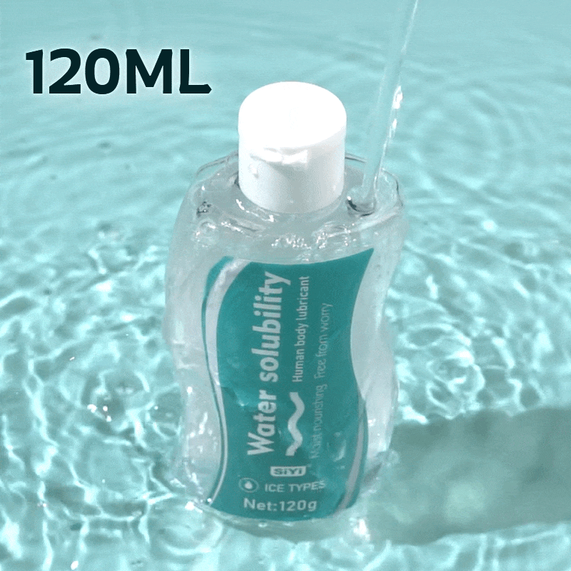 SiYi Ice Sensation Water-Based Cooling Lubricant –  for Real Intimacy & Toy Play (120g)