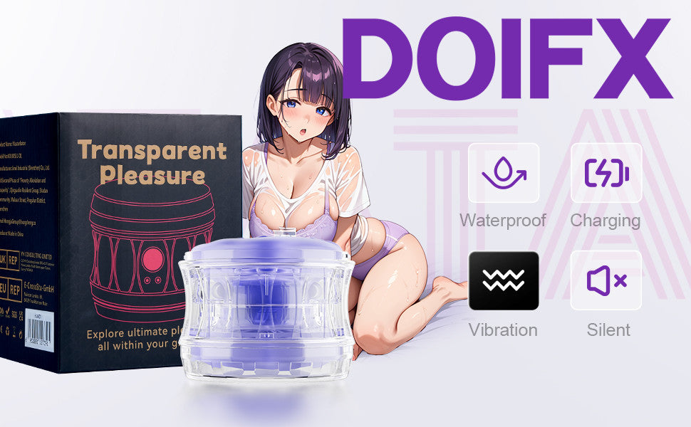 DOIFX-Pocket Girl 5 Vibration Modes Vagina + Anal Double Entrance Male Masturbator