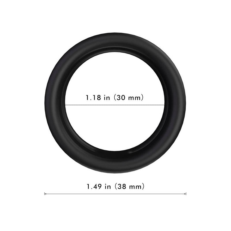 S-HANDE Silicone Erection Enhancing Dual Penis Ring