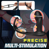 Ricky Remote Control 9 Vibrating & Wiggling Prostate Massager Anal Toy