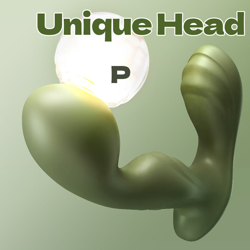 Double-ended 3 Speed 7 Frequencies Vibrating Prostate Massager
