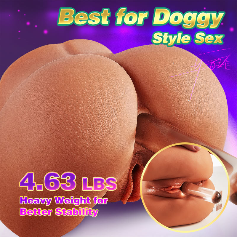 4.63 lbs Brown Doggie Realistic Masturbator