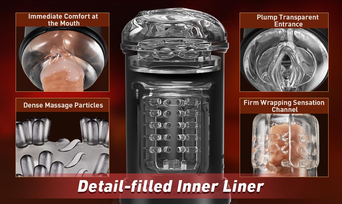 Eder - Automatic Sucking Thrusting Detachable Masturbator