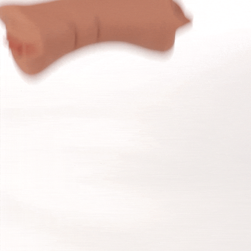 7.4-Inch Three Channel Mouth Vaginal Anal Pocket Pussy