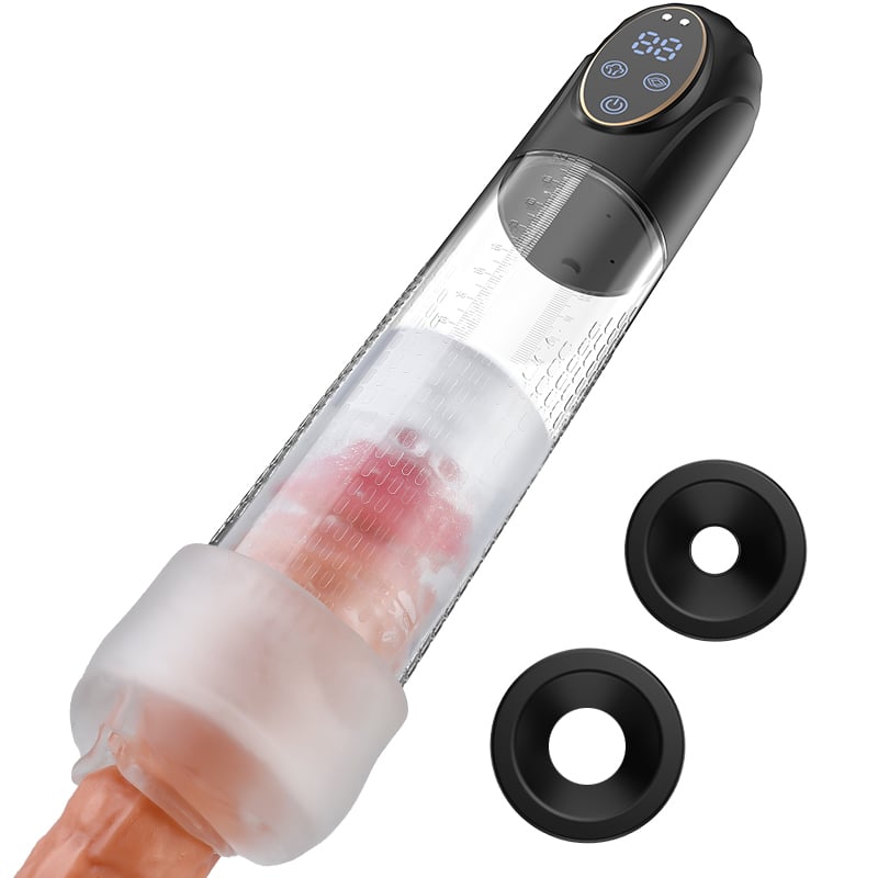 【15% OFF CODE: BV50】Mergano - Full Waterproof 6 Modes Erection Enlargement Penis Pump