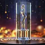 [First-Time Try] Crystal Muse Transparent Male Masturbator with Closed-End Design for Intense Suction