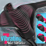 【Free Shipping!】Asher Thrusting Prostate Massager Vibrating Penis Vibrator Couple Play Anal Toys