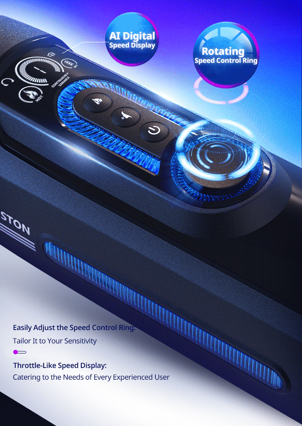 Leten X9-IV High Speed Automatic Piston with Heating & Voice