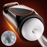 [Free Lube] LCD Sucking Thrusting Vibrating Male Masturbator male sex toys