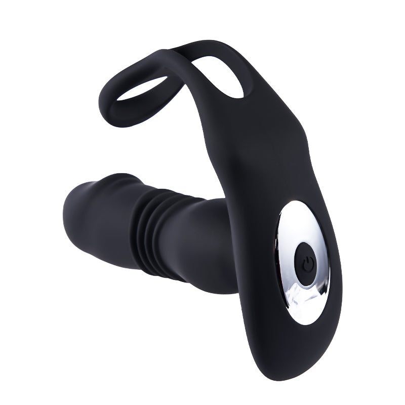 6 in 1 Prostate Massager Anal Plug Set with Lubricant