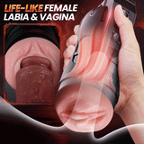 Leten 10 Vibrating Masturbator and Pussy Pockets 2 in 1 APP Control