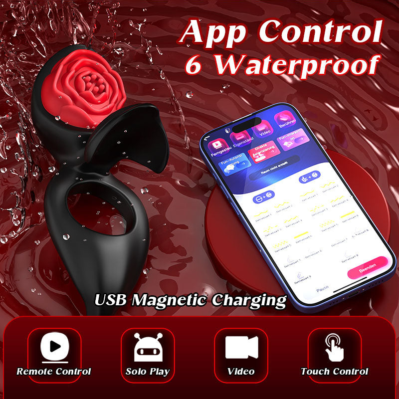 Wizard APP Control 7 Vibrating Cock Ring
