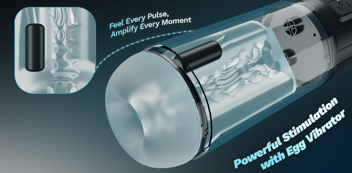 The Stamina Beast 9 Vibration & Sucking Automatic Male Masturbator Blowjob Stroker Male Sex Toy