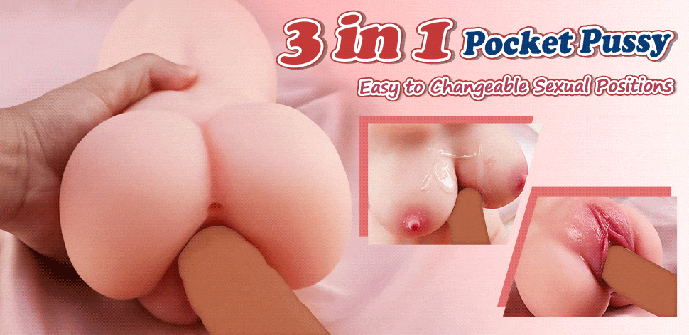 Angel Temptation Sucking Vibrating Pocket Pussy Alluring Female Voice with Four Languages