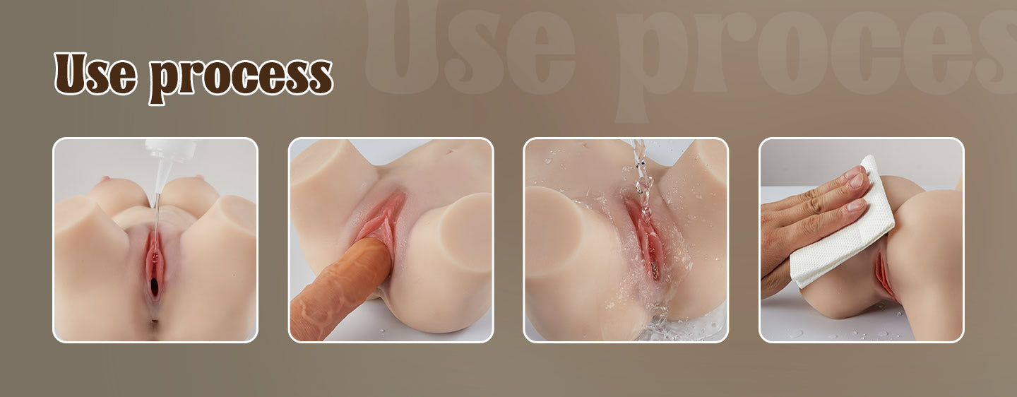 7.7lb Svelte Bouncy Titty Ultra Realistic Male Masturbator Sex Doll
