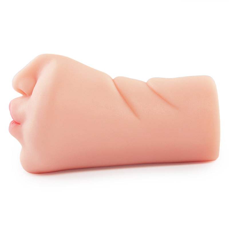 Face Design Oral Sex Toy Stroker Pocket Pussy