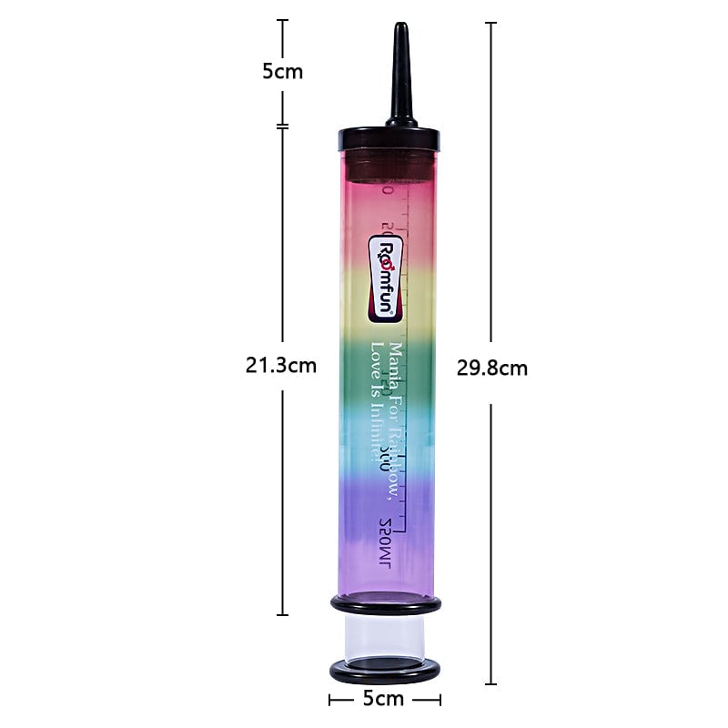 Rainbow Syringe Anal Douches Anal Cleaner 250 ml - 2