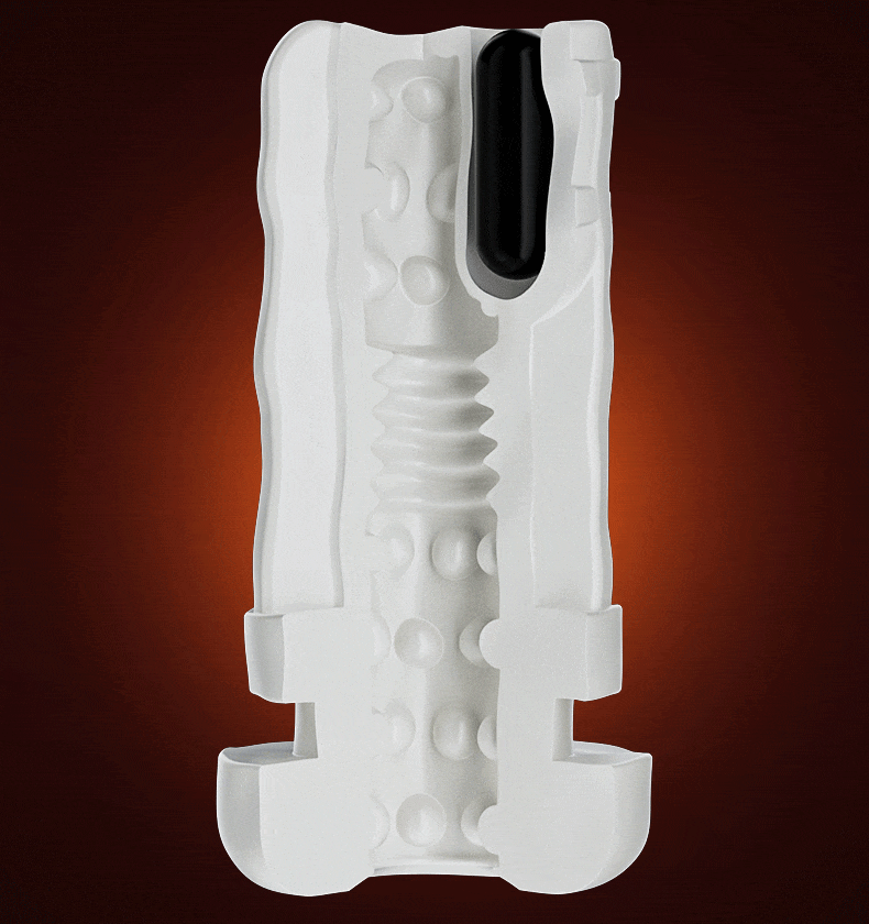 [Free Lube] LCD Sucking Thrusting Vibrating Male Masturbator male sex toys