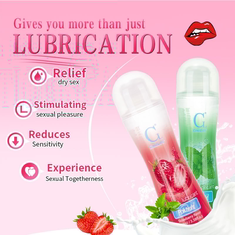 Fruits Flavor 3.38 Fl Oz Personal Lubricants Water Based Sex lube for Oral Sex Fantasy