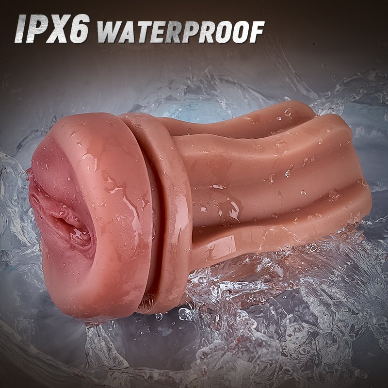 The Captain 10 Vibrating Sucking Pocket Vagina Deep Throat Male Stroker
