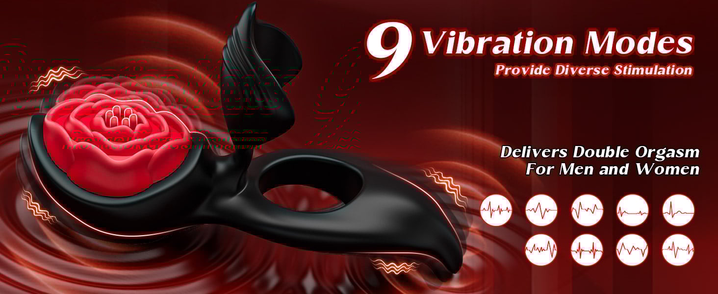 Wizard APP Control 7 Vibrating Cock Ring