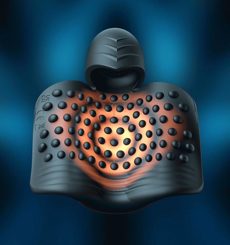 Mr. Bond 7 Vibrating Heating Ipx7 Male Glans Training Stimulator